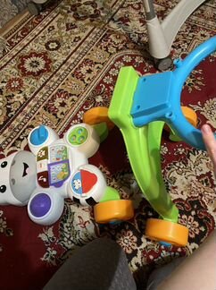 Игрушка Зебра ходунок fisher price