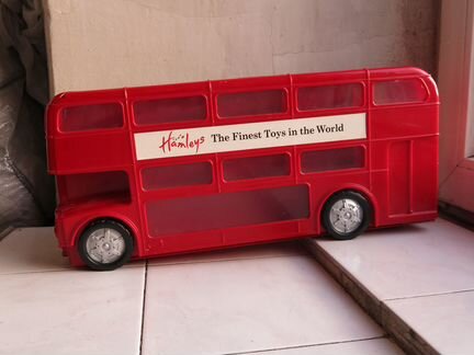 Автобус лондонский кофр для машинок