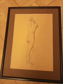 Картина М,В,Лянглебен 2 шт