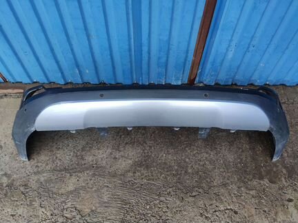 Бампер Toyota Rav 4 40 задний черный оригинал