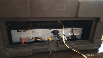 Сдвоенный DVD/CD Numark DVD01 + SKB 82DJ кейc