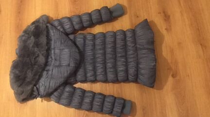 Пуховик на девочку 140 рост