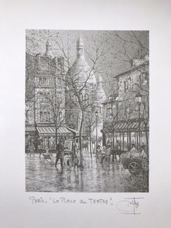 Набор открыток гравюр