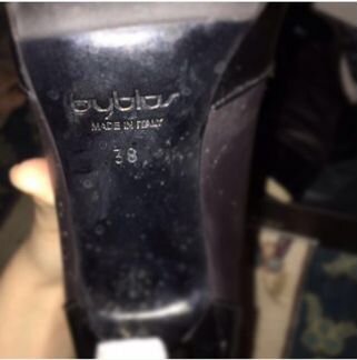 Лаковые полусапожки итальянские