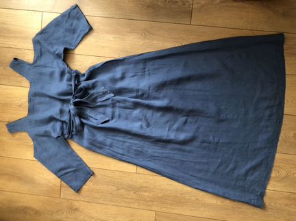 Платье, лён, разм 46