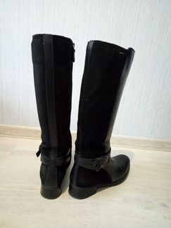 Сапоги демисезонные 39.Кожа.Geox