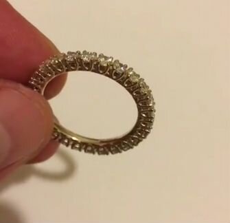 Золотое кольцо Chopard 1.4ct