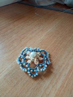 Кулон Щит и роза