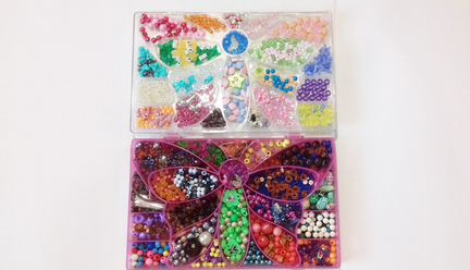 Набор бусин (более 100 видов)