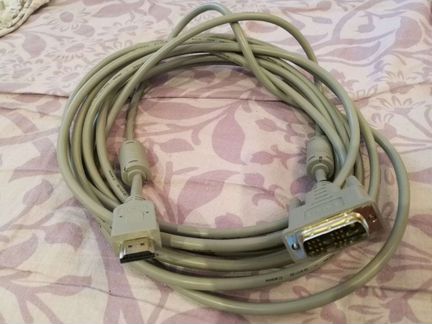 Кабель hdmi - dvi d