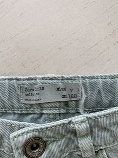 Шорты zara 122 -7 лет