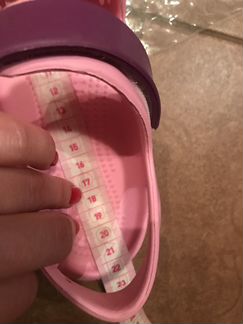 Сандалии Crocs размер j2