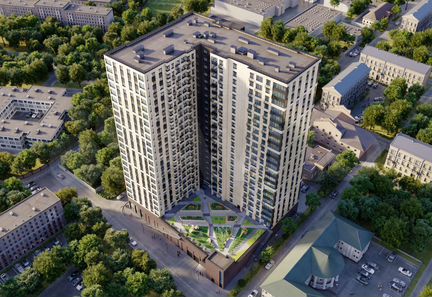 2-к квартира, 65.7 м², 17/24 эт.
