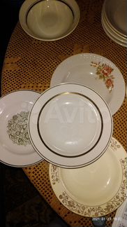 Тарелки и эмалированные миски (для дачи и природы)