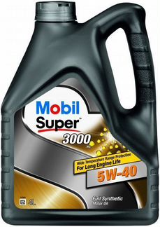 Mobil 5W40 Super 3000 4л