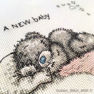 Детская метрика Вышивка крестом