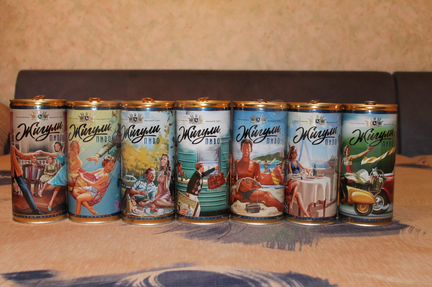 Пивные банки Жигули. faxe (ограниченная серия)