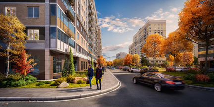 Квартира-студия, 27.5 м², 6/14 эт.