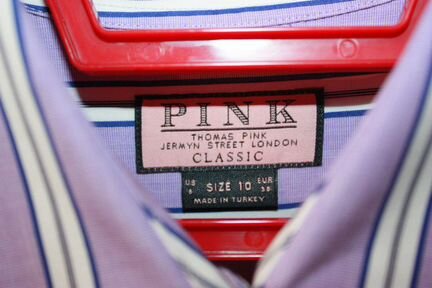 Рубашка Pink оригинальная, с запонками