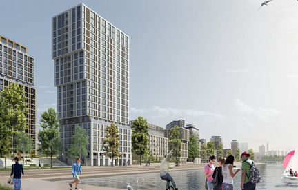 1-к квартира, 44.5 м², 2/21 эт.