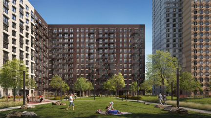 1-к квартира, 53.7 м², 20/33 эт.