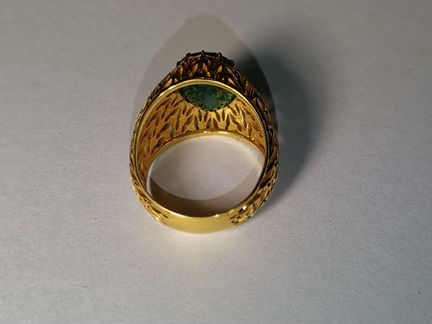 Кольцо с изумруд 5.27 к. Buccellati. Мгу.Видео