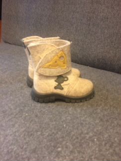 Валенки Котофей с мышкой