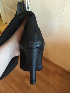 Ботфорты Fabi нубук