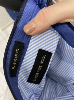Massimo dutti костюм мужской regular fit