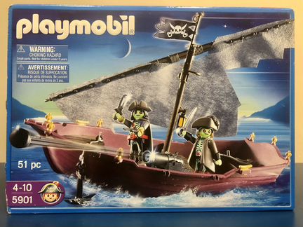 Playmobil 5901 Шхуна пиратов призраков