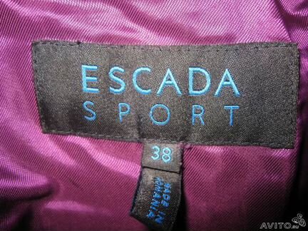 Куртка жакет пиджак Escada Sport, марк. 38