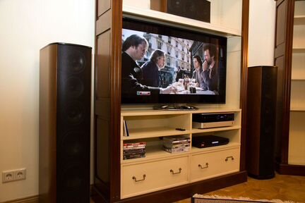 Домашний кинотеатр под ключ, стерео системы