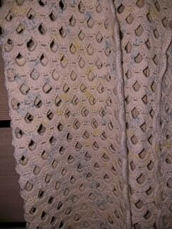 Вязанное пальто (жакет) новое