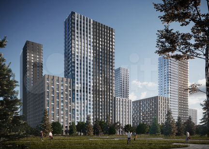 2-к квартира, 41.7 м², 28/30 эт.