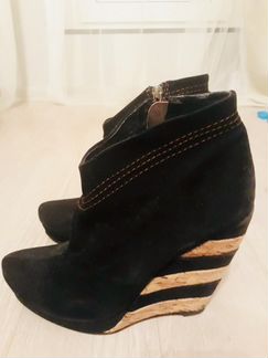 Ботильоны Италия нат.замша