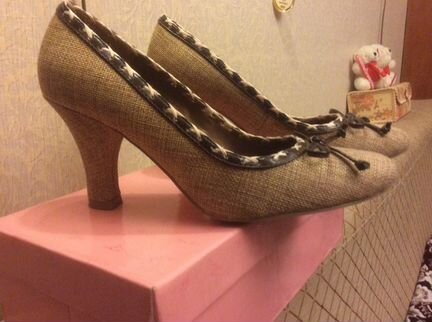 Туфли текстильные. Новые. 37 размер