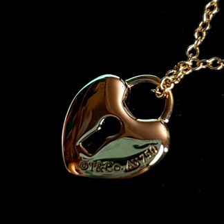 Подвеска кулон Tiffany & Co сердце замок