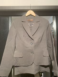 Костюм женский -пиджак и юбка- Janoer темно-серый