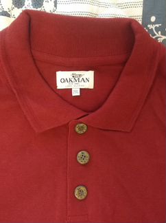 Поло новое длинный рукав oakman большой размер