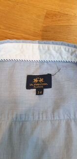 Рубашка синяя подростковая