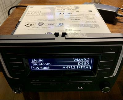 Головное устройство VW Harman R140G 5CU 035 181 A