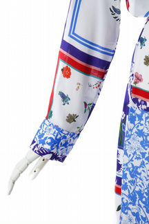 Escada sport шифоновое платье на пуговицах