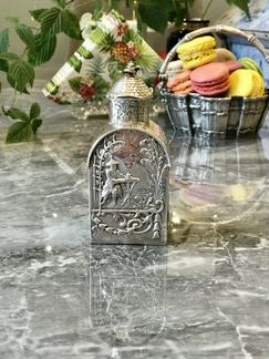 Чайница, серебро, банка для чая
