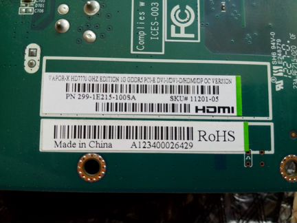 Видеокарта Sapphire Radeon HD 7770 1 Гб gddr5