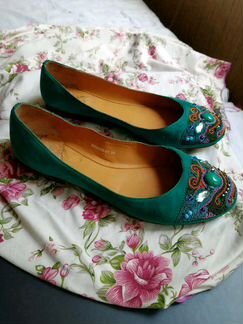 Туфли из натуральной замши эконика