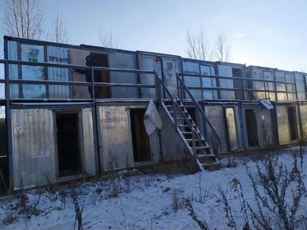 Бытовка Б. У металлическая 6 Х 2,40