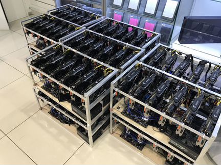 Майнинг фермы RX5600XT/RX5700XT /Готовые фермы