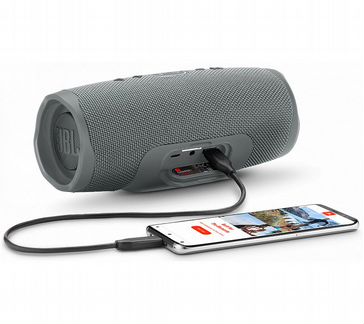 Колонка JBL Charge 4, серый