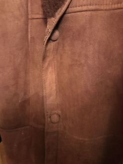 Винтажная мужская Дублёнка семидесятых годов