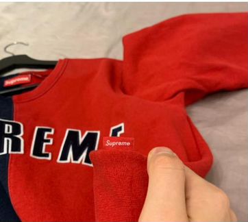 Supreme Split logo crewneck